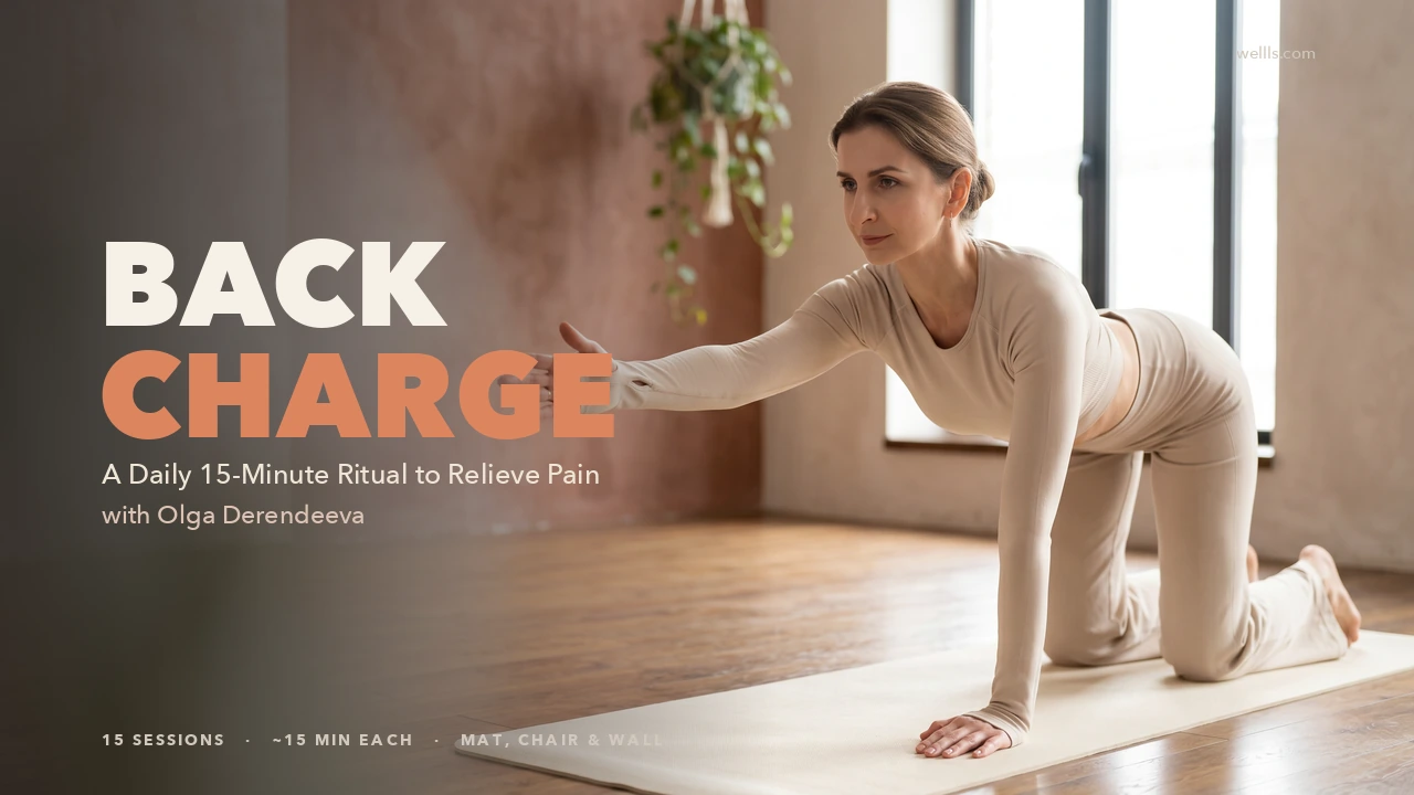 Back Charge: A Daily 15-Minute Ritual to Relieve Pain, Free Your Spine & Stand Tall Again