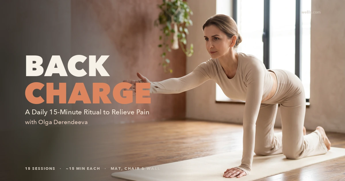 Back Charge: 15-Min Ritual to Relieve Back Pain