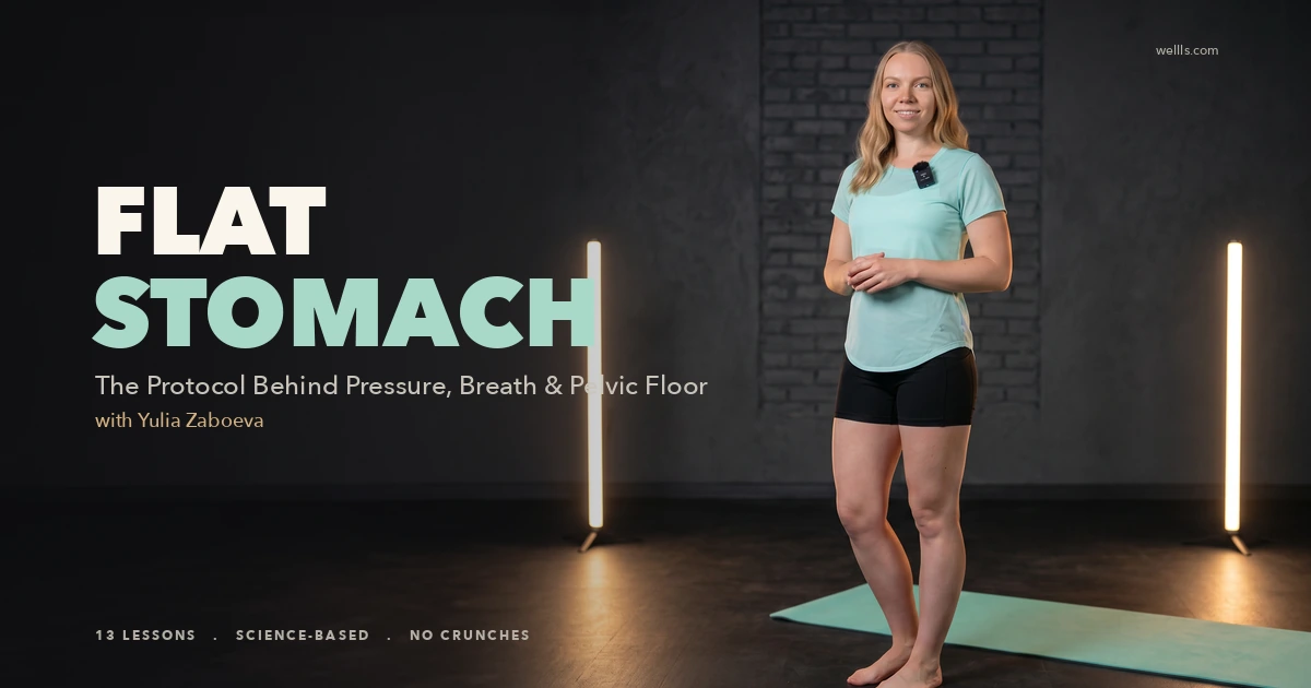 Flat Stomach: A Science-Based Protocol for Your Core, Your Breath & Your Pelvic Floor