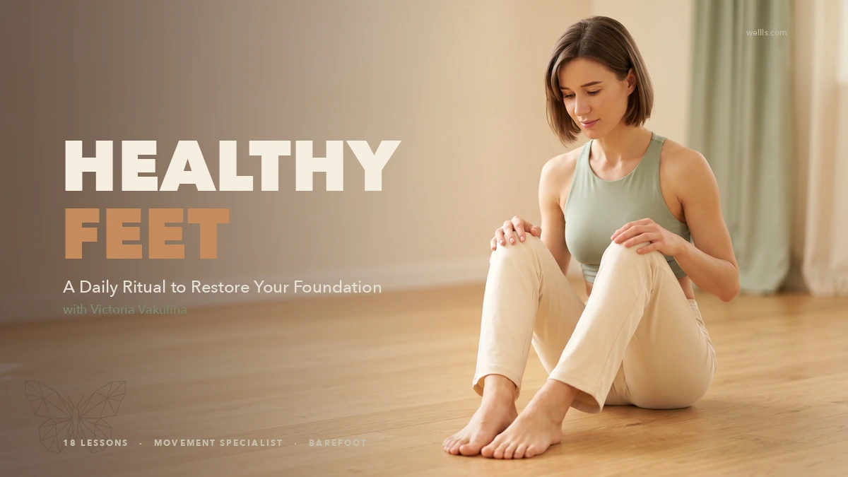 Healthy Feet: A Daily Ritual to Restore Your Foundation, Fix Your Posture & Move Without Pain