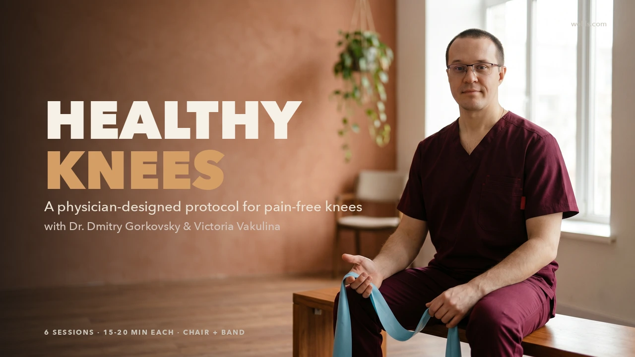 Healthy Knees: A Physician-Designed Protocol to Relieve Pain, Rebuild Strength & Move Without Fear