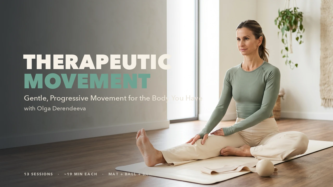 Therapeutic Movement: A Gentle, Progressive Program for Anyone Who Has Been Told They Can't Exercise — or Never Quite Started