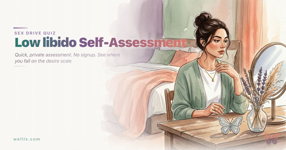 Sex Drive Quiz (FSFI-informed) | Wellls